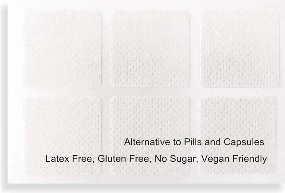 30 Patches Iron Transdermal Patches for Women and Men, with Vitamin C, Blood, Energy, Muscle & Immune System Support